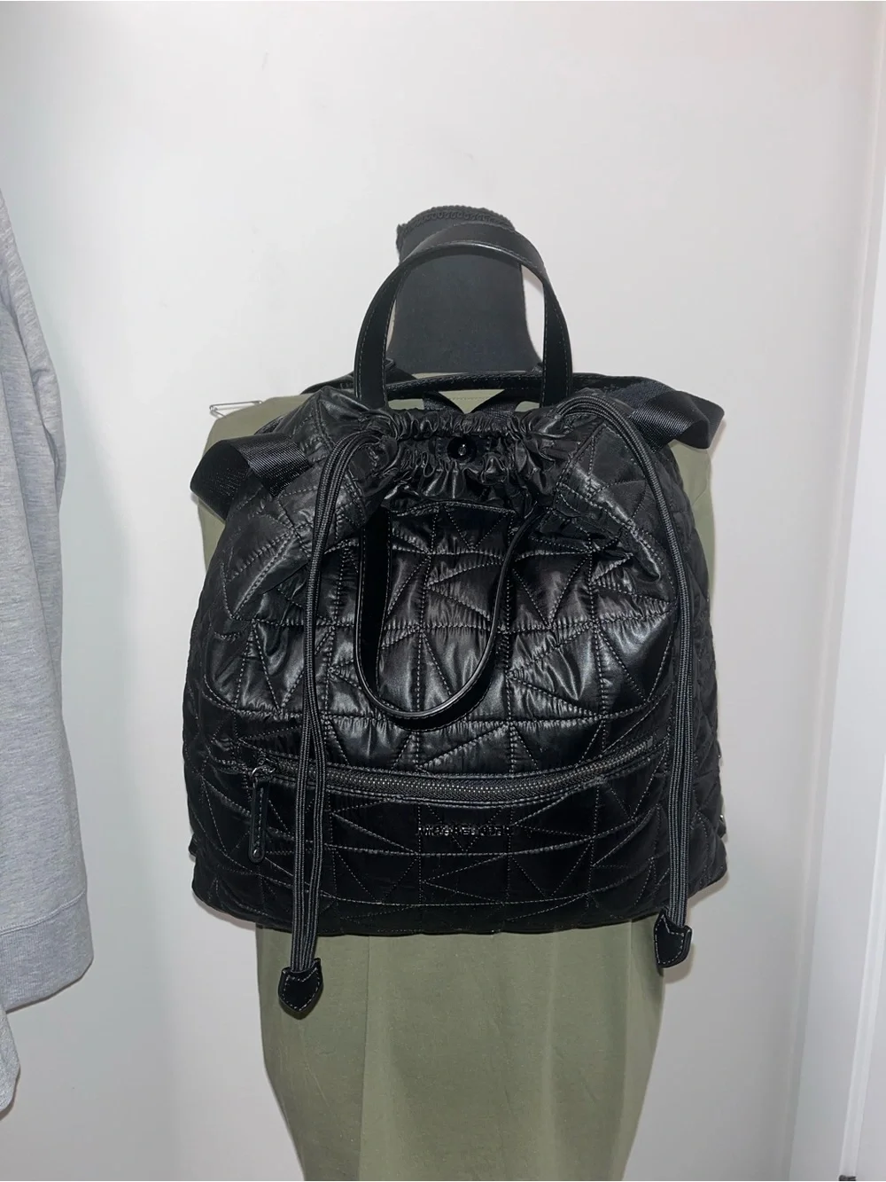 Michael Kors Drawstring Winnie Backpack/Shoulder Bag
